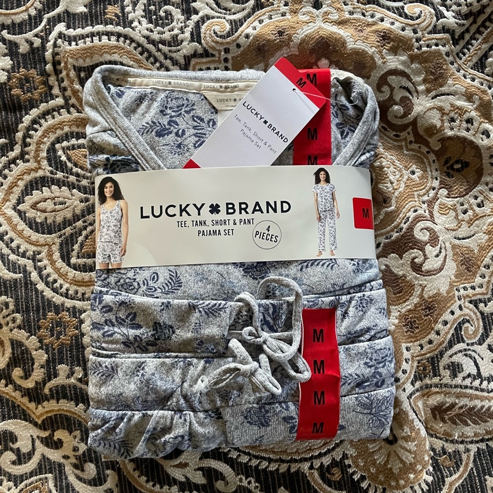 NWT Lucky Brand Pajama Set (M)